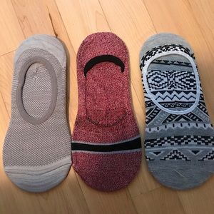 FWP ✨ 3 Pairs no show socks